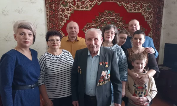 Поздравляем Сизенева Василия Алексеевича с 95 летним юбилеем!